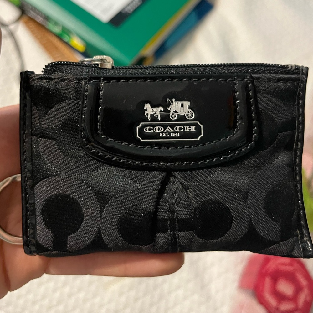 Coach coin wallet